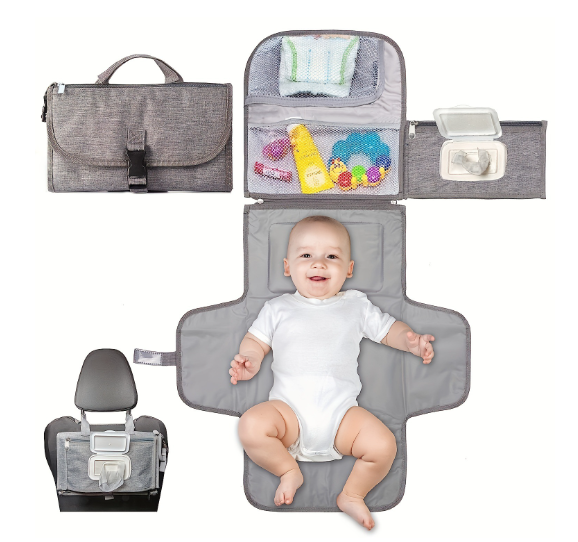 BABYMATE™ Portable Waterproof Diaper Changing Pad (One)