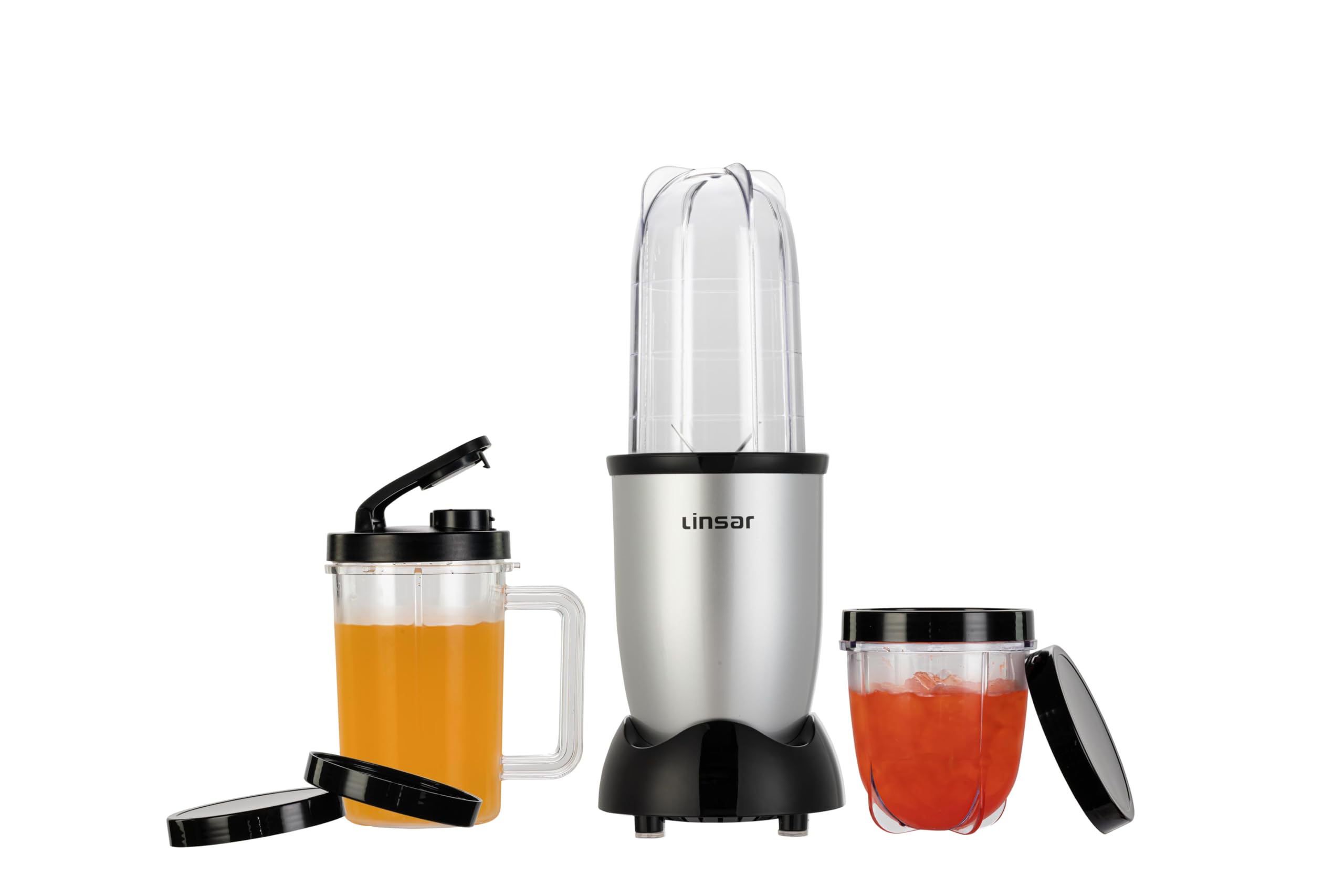 High Speed Blender (Silver) with additional Blender Cups Amazing Shape Bullet Blenders For Making Smoothies Mini Blender Smoothie Maker for Gym Work or Home