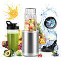 Suavo Smoothie Blender 1300W Blenders for Kitchen Portable Personal Blender for Shakes and Smoothies with 2 * 27Oz To-Go Cups & Lids Smoothie Maker Countertop Mixer Blender